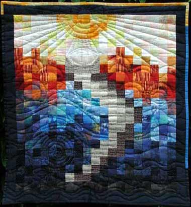 Rebekka, a quilt by Juliane Griese