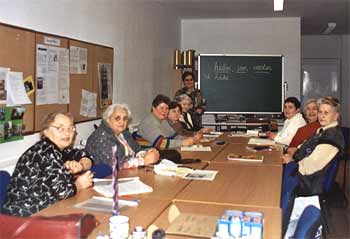 Deutschunterricht in der Gemeinde.